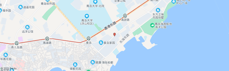 青岛海口路海兴路_公交站地图_青岛公交_妙搜公交查询2024