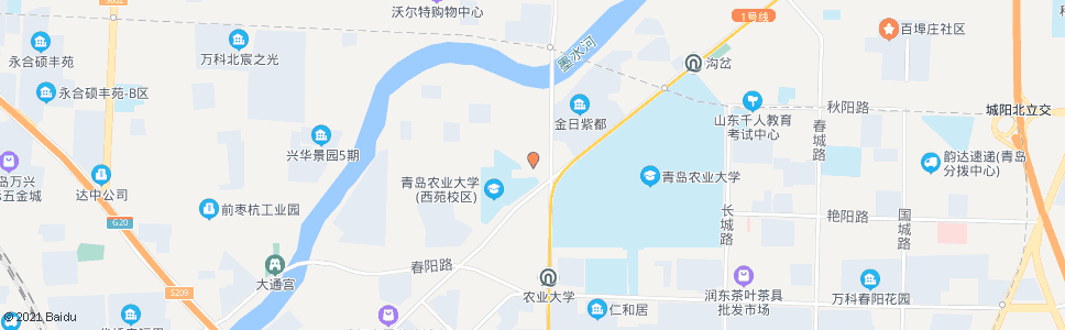 青岛青特工业园_公交站地图_青岛公交_妙搜公交查询2025