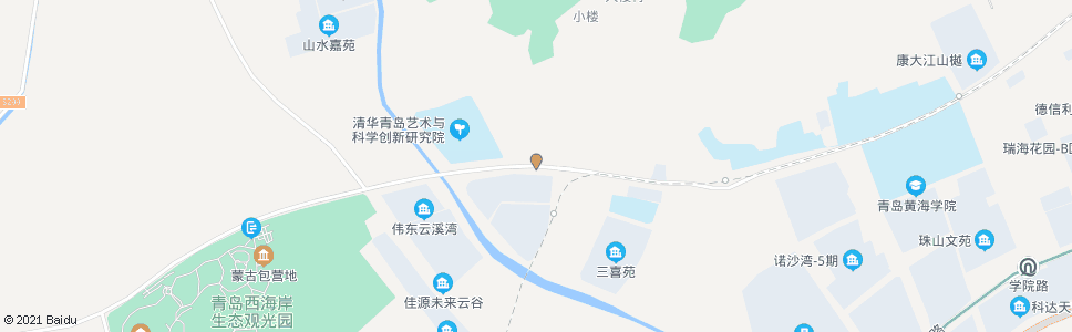 青岛蒋家店子南_公交站地图_青岛公交_妙搜公交查询2024