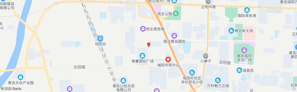 青岛锦城路_公交站地图_青岛公交_妙搜公交查询2025