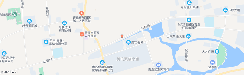 青岛河东路乐融路_公交站地图_青岛公交_妙搜公交查询2025