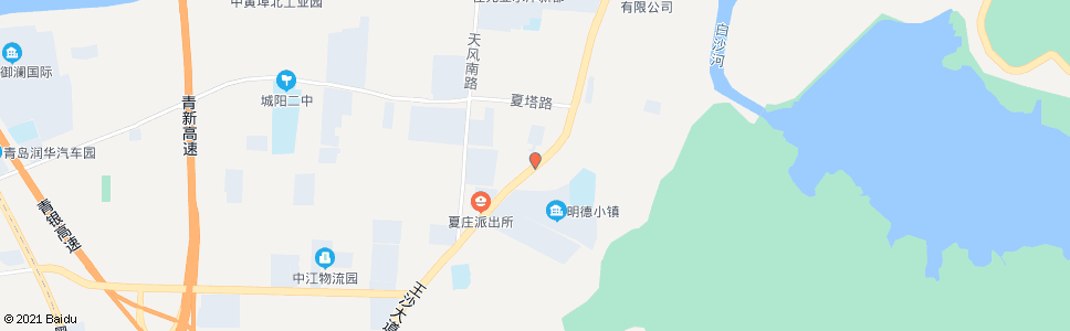 青岛夏庄街道_公交站地图_青岛公交_妙搜公交查询2025