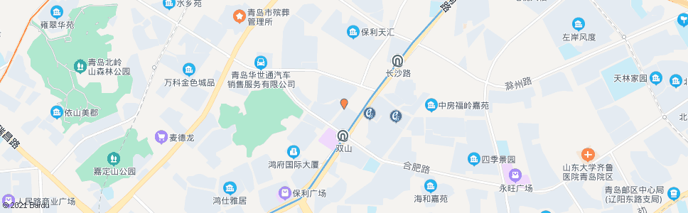 青岛保儿馨都_公交站地图_青岛公交_妙搜公交查询2025