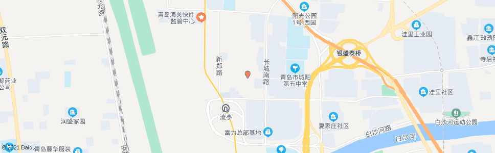 青岛宝安路海关路(路口)_公交站地图_青岛公交_妙搜公交查询2024