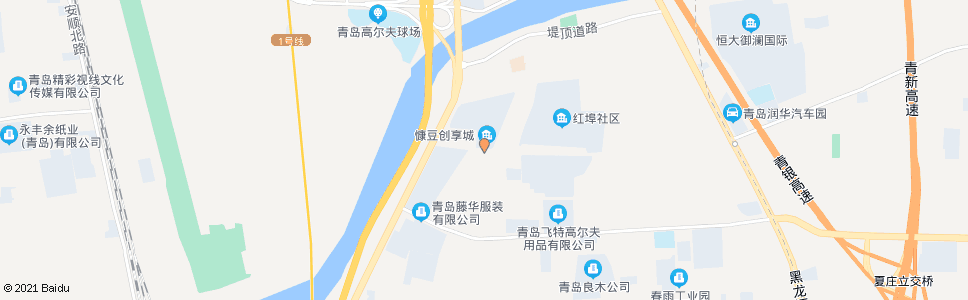 青岛夏塔路南流路_公交站地图_青岛公交_妙搜公交查询2025