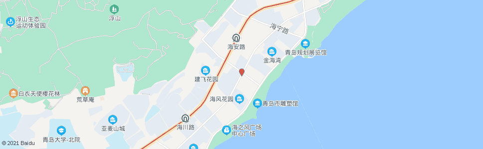 青岛海口路海龙路_公交站地图_青岛公交_妙搜公交查询2025