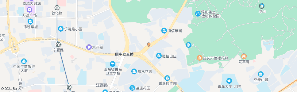 青岛海牛新村_公交站地图_青岛公交_妙搜公交查询2025