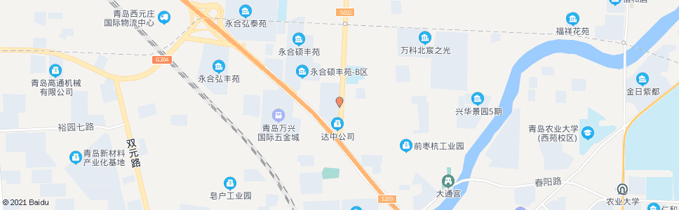 青岛东元庄_公交站地图_青岛公交_妙搜公交查询2025