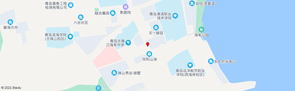 青岛三沙路_公交站地图_青岛公交_妙搜公交查询2025