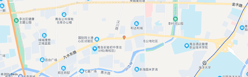 青岛刘家下河_公交站地图_青岛公交_妙搜公交查询2025