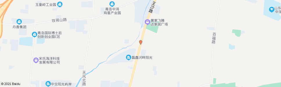 青岛福林山庄_公交站地图_青岛公交_妙搜公交查询2025