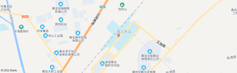 青岛火炬路西站_公交站地图_青岛公交_妙搜公交查询2025