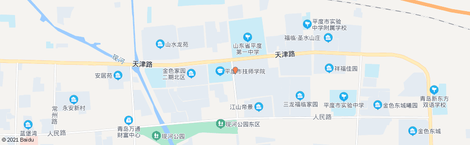 青岛福安西门_公交站地图_青岛公交_妙搜公交查询2025