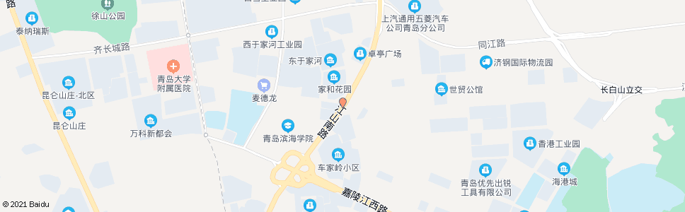 青岛保税区西门_公交站地图_青岛公交_妙搜公交查询2025