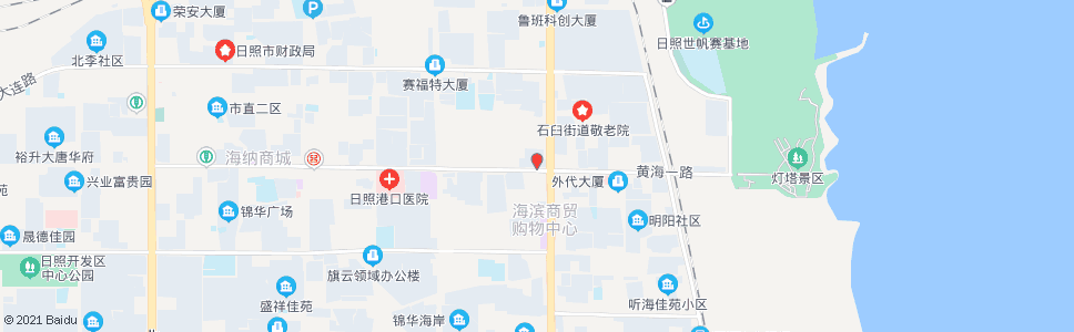 日照港务局一区西门_公交站地图_日照公交_妙搜公交查询2024