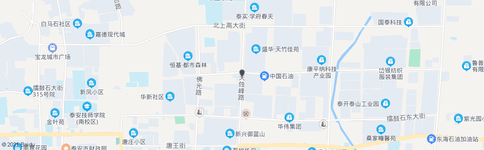 泰安公交公司三队西站(泰安康立宝骏4s店)_公交站地图_泰安公交_妙搜公交查询2024