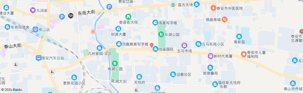 泰安市口腔病医院_公交站地图_泰安公交_妙搜公交查询2024