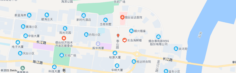 烟台德胜商城东门_公交站地图_烟台公交_妙搜公交查询2025