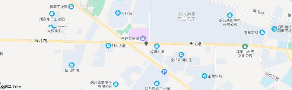 烟台开发区马家(长江路)_公交站地图_烟台公交_妙搜公交查询2025