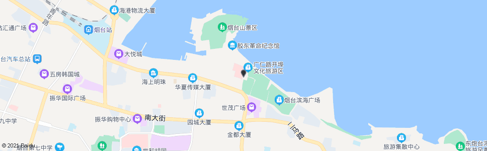 烟台烟台山医院_公交站地图_烟台公交_妙搜公交查询2025