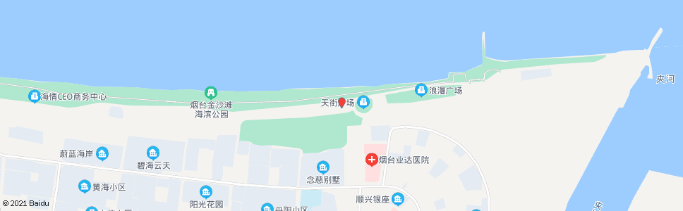 烟台松梅林酒店_公交站地图_烟台公交_妙搜公交查询2024