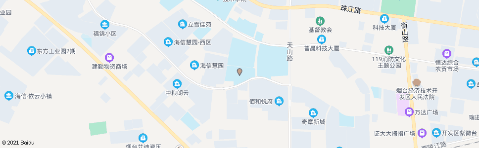 烟台开发区高级中学_公交站地图_烟台公交_妙搜公交查询2025