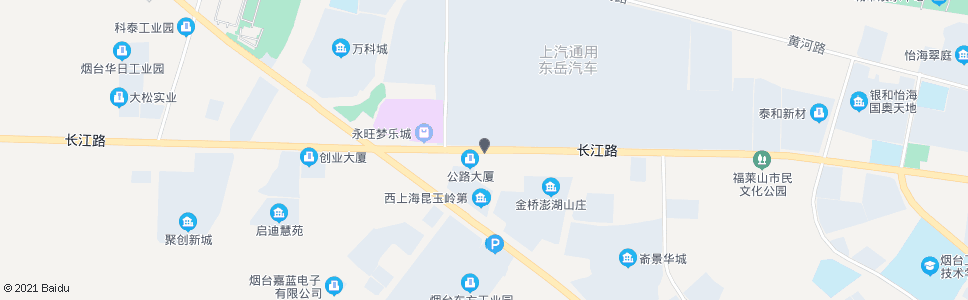 烟台众腾人力资源(开发区公路大厦)_公交站地图_烟台公交_妙搜公交查询2025