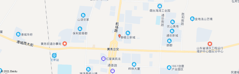 烟台昌阳家饰界(红星美凯龙)_公交站地图_烟台公交_妙搜公交查询2025