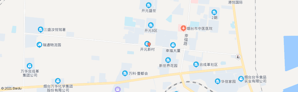 烟台祥和花鸟市场(新凤凰妇科医院)_公交站地图_烟台公交_妙搜公交查询2024