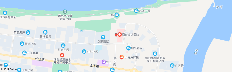 烟台静海大酒店_公交站地图_烟台公交_妙搜公交查询2025