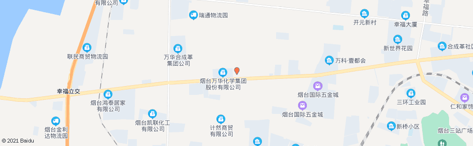 烟台东风日产4S店_公交站地图_烟台公交_妙搜公交查询2024