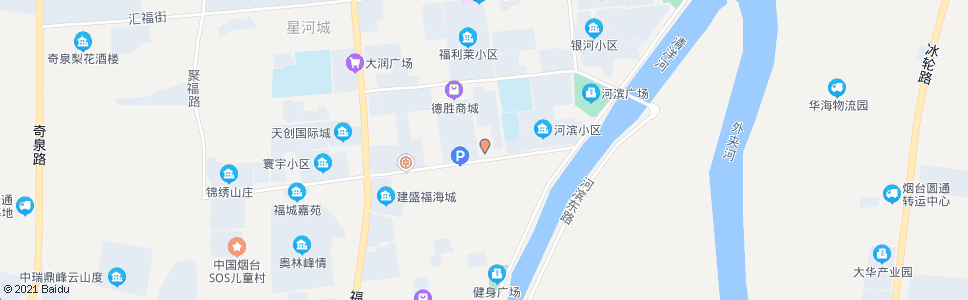 烟台福山区公安局_公交站地图_烟台公交_妙搜公交查询2025