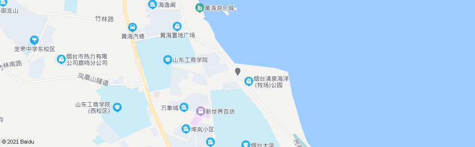 烟台裕豪海鲜酒店_公交站地图_烟台公交_妙搜公交查询2025