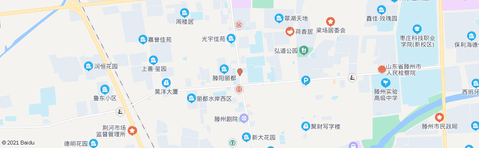 枣庄滕州市人才市场_公交站地图_枣庄公交_妙搜公交查询2025