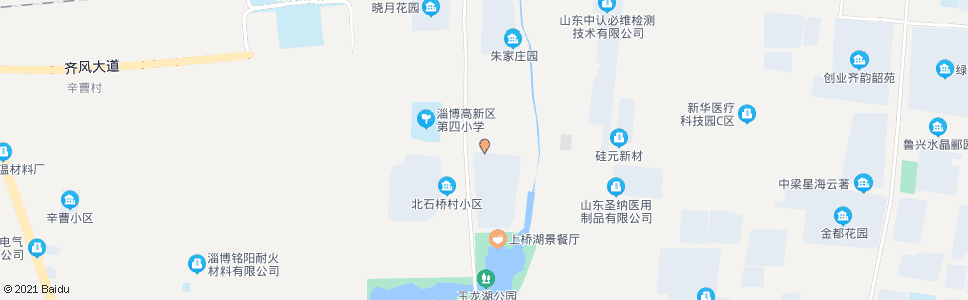 淄博北石村_公交站地图_淄博公交_妙搜公交查询2024