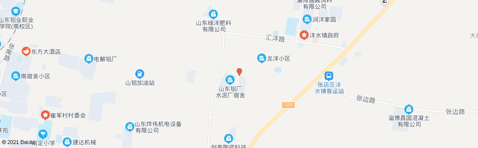 淄博南沣村_公交站地图_淄博公交_妙搜公交查询2024