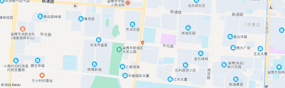 淄博张店八中_公交站地图_淄博公交_妙搜公交查询2024