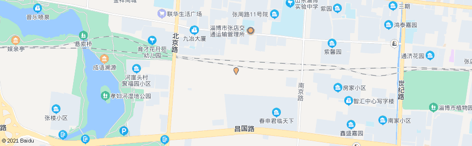 淄博水果批发市场_公交站地图_淄博公交_妙搜公交查询2024