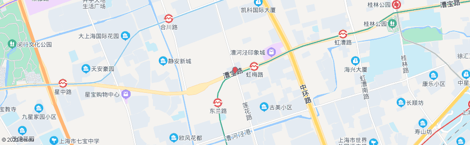 上海莲花路漕宝路_公交站地图_上海公交_妙搜公交查询2024