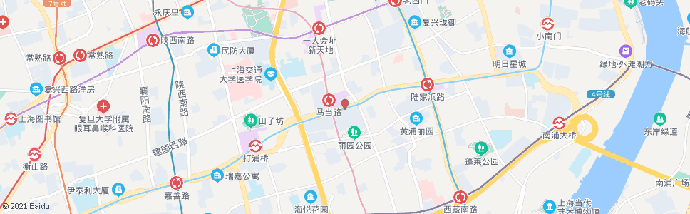 上海徐家汇路黄坡南路_公交站地图_上海公交_妙搜公交查询2024