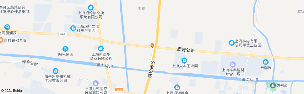 上海团青公路路口村_公交站地图_上海公交_妙搜公交查询2024