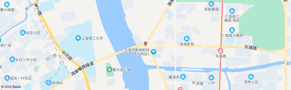 上海浦东大道东靖路_公交站地图_上海公交_妙搜公交查询2024