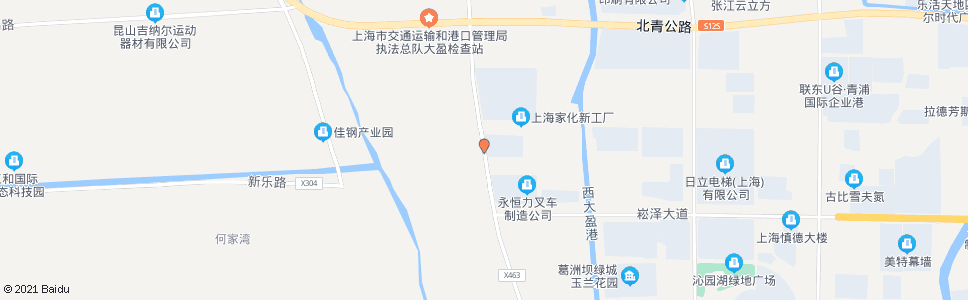 上海青赵公路南厍_公交站地图_上海公交_妙搜公交查询2024