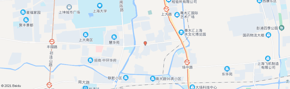 上海乾溪新村(沪太路环镇北路)_公交站地图_上海公交_妙搜公交查询2024