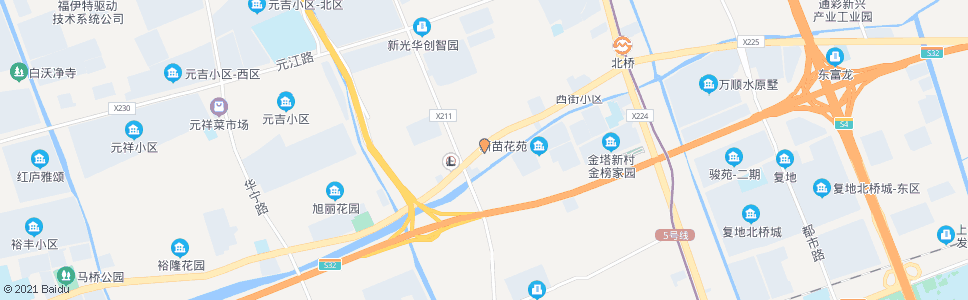 上海北松公路中春路_公交站地图_上海公交_妙搜公交查询2024