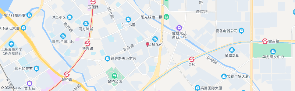 上海牟平路长岛路_公交站地图_上海公交_妙搜公交查询2024