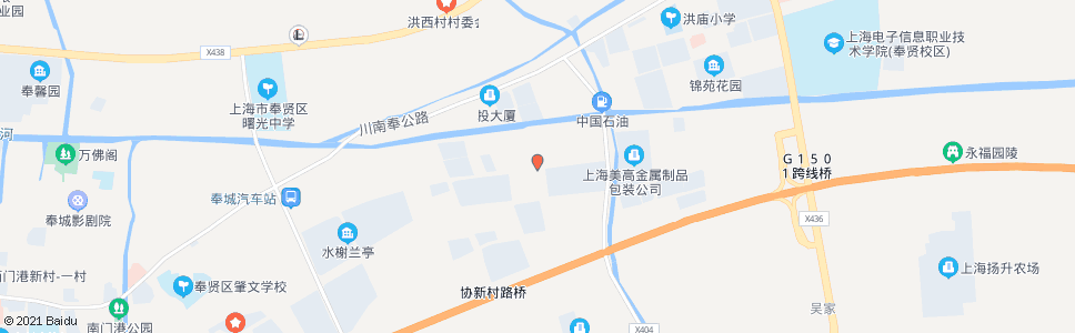 上海川南奉公路川协路_公交站地图_上海公交_妙搜公交查询2024