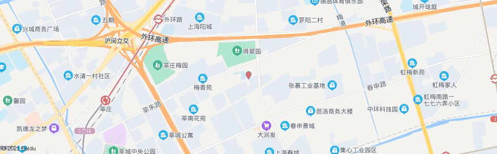 上海高兴路莲花南路_公交站地图_上海公交_妙搜公交查询2024