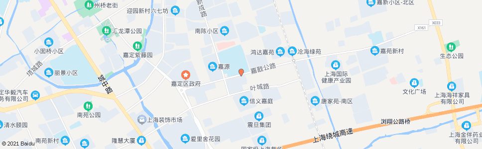 上海嘉戬公路复华路_公交站地图_上海公交_妙搜公交查询2024