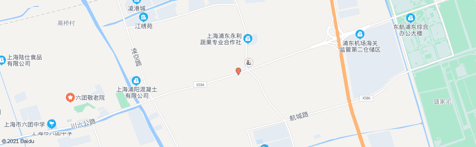 上海川六公路川南奉公路_公交站地图_上海公交_妙搜公交查询2024